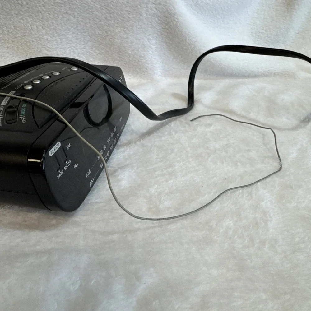 Sony Dream‎ Machine FM/AM Clock Radio Alarm ICF-C212 Bedside Wake Up